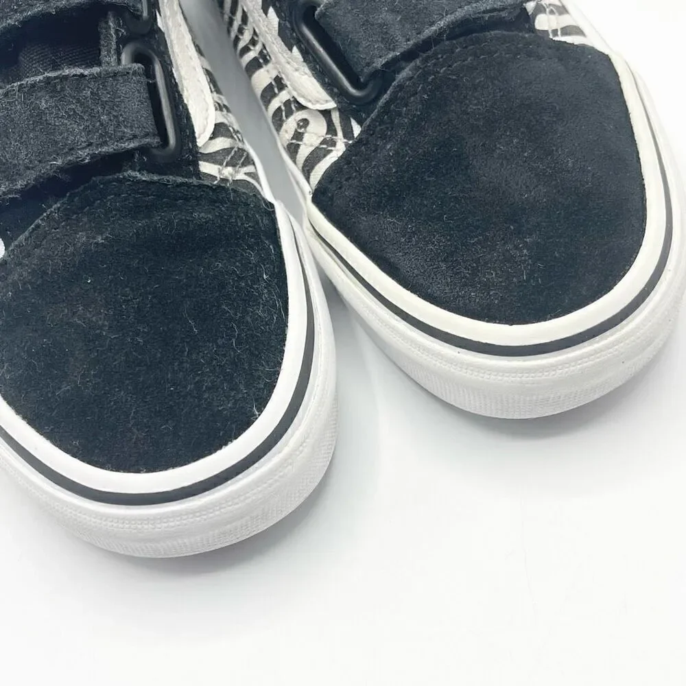 Vans Sk8-Hi low zebra print aplix sneakers - Women’s US  5 / Men’s US 3.5